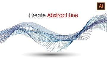 Create Abstract Line  - Adobe Illustrator Tutorial
