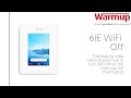 WiFi Off On The 6iE Smart Thermostat WiFi Off On The 6iE Smart Thermostat