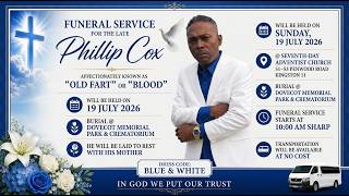 🎉Celebration Service for the Life of Phillip Cox 🕊️📽️