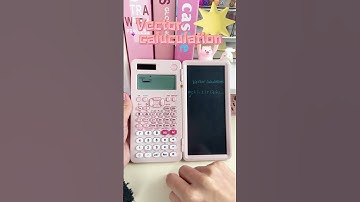 How to do Vector caluculation in NEWYES fx-991EX scientific calculator  #newyes #math #tutorial