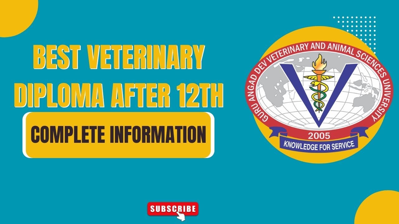 GADVASU- Diploma in Veterinary Science and Animal Health Technology