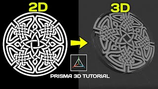 Tutorial: Rendering 2D Design as 3D Objects in Prisma3D screenshot 3