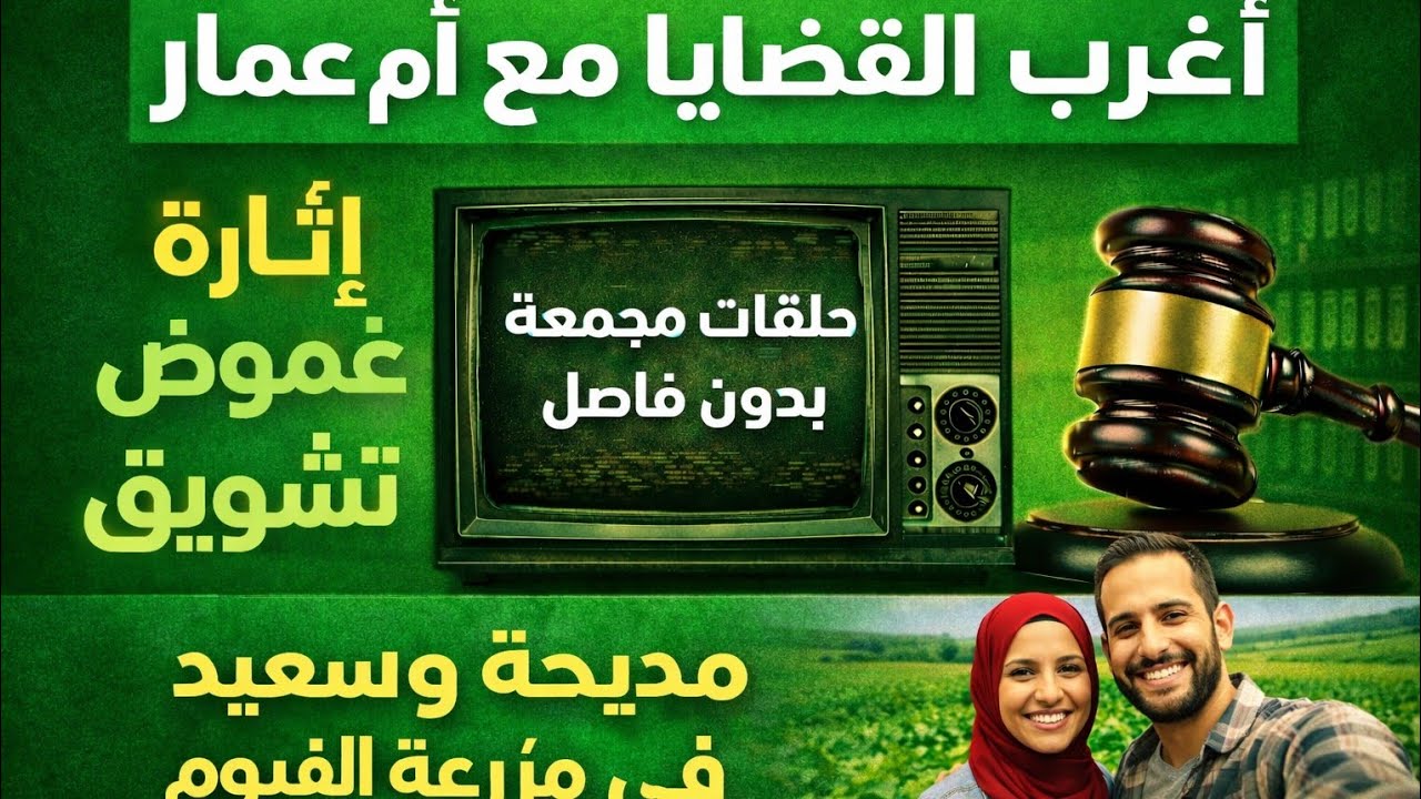 اغرب القضايا 👑ومين الجانى 👑 مديحة وسعيد في مزرعة الفيوم 📢قصة مليانة بالإثارة والتشوق 📢 مع ام عمار 💕