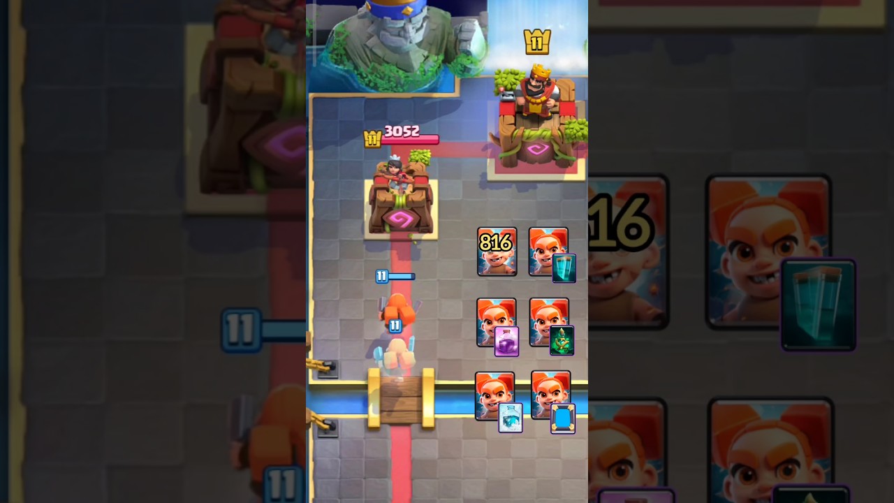 ⚔️ Berserker Damage Test 💥 with Spells | Clash Royale Tower Test 🔥