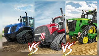 Case Ih Qadtrac 620 vs John Deere 9620 RX vs New Holland T9.700 SmartTrax II.