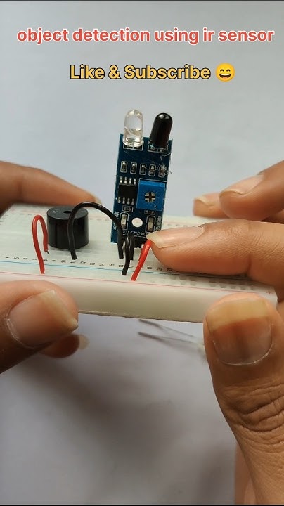 object detection using ir sensor #short - YouTube