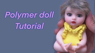 Make a Baby doll with Polymer Clay