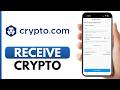 How To Receive Crypto On Crypto.com - Step by Step