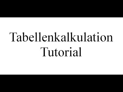 Tabellenkalkulation Tutorial 0007 Zinsrechnung ( Open Office Calc Libre Office Excel )