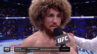 UFC 278: Мераб Двалишвили - Слова после боя