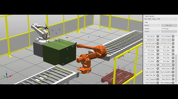 ABB RobotStudio: robot préhension + soudage