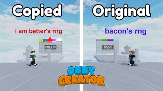 Copying People’s Obbies Until They Notice 4 (Roblox Obby Creator)