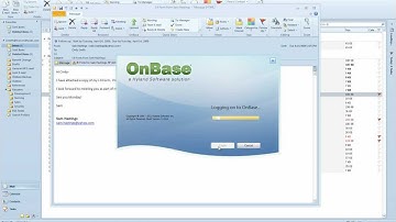 Hyland Software - Outlook Integration for OnBase.wmv