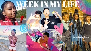 WEEK in my life 👻💕|Going to the beach , Getting locked out , Normal school days