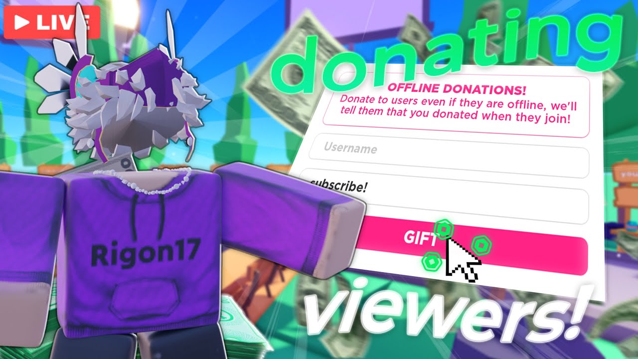 Raising robux for giveaway! (Doing challenge first to 150k raised) # ...