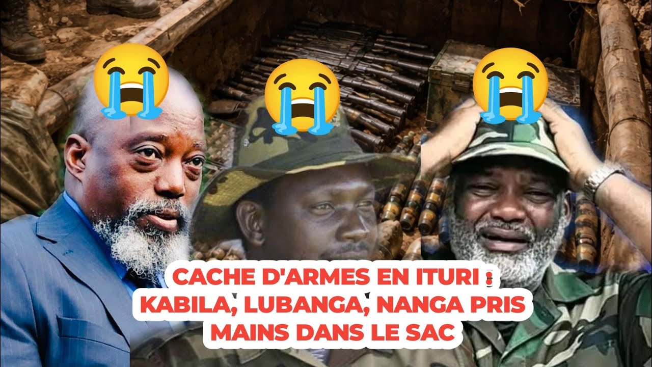 JT 05.03.2026: TENSION EN ITURI, KABILA, LUBANGA NANGA MAINS DANS LE SAC ?UN CACHE D'ARMES DÉCOUVERT