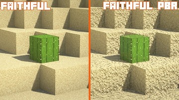 Faithful vs Faithful PBR | Texture Comparison