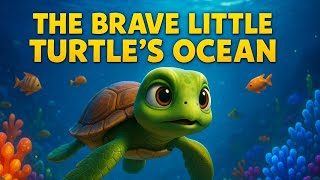 ⭐️🐢 The Brave Little Turtle’s Ocean Adventure | A Heartwarming Kids Story Noticias