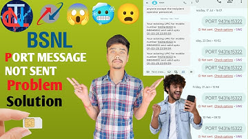BSNL Message not sent problem,bsnl sms not sent ,bsnl message sending failed,?#bsnl #bsnlportmessage