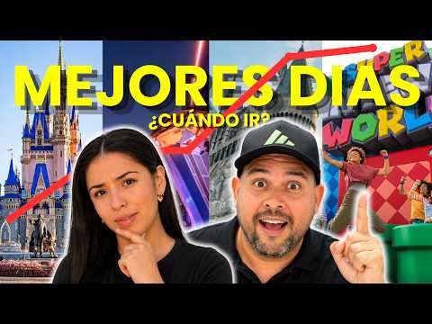 Los Mejores Días y Meses para Ir a Disney y Universal (Evita las Multitudes)