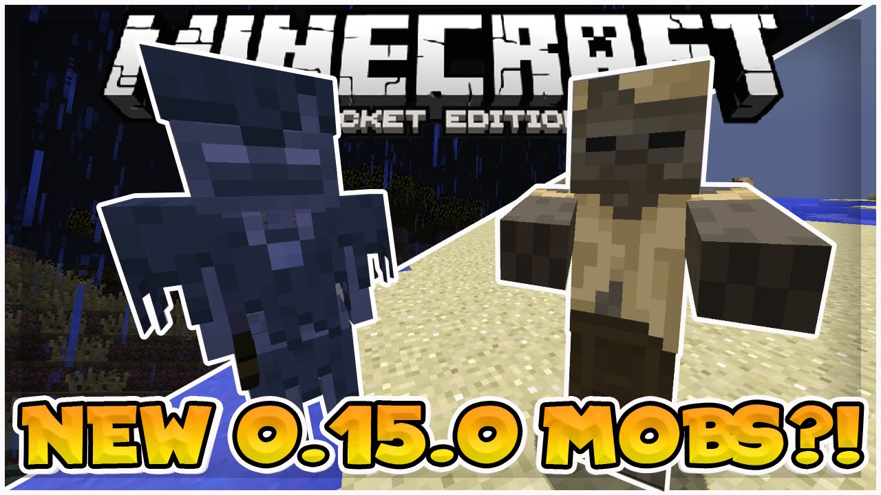 NEW MCPE 0.15.0 MOBS GAMEPLAY!! - Release Date News - Minecraft PE ...