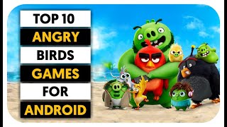 Top 10 Angry Birds games for Android | high graphics cartoon games online/offline | LICIT screenshot 3