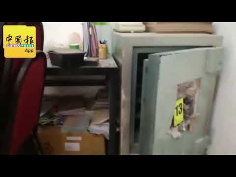 专业匪连假凿开保险箱 金店痛失500万