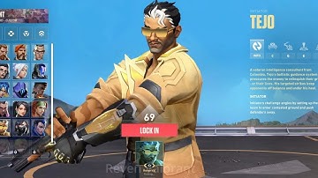 *TEJO* Agent Select Animation // VALORANT S2025