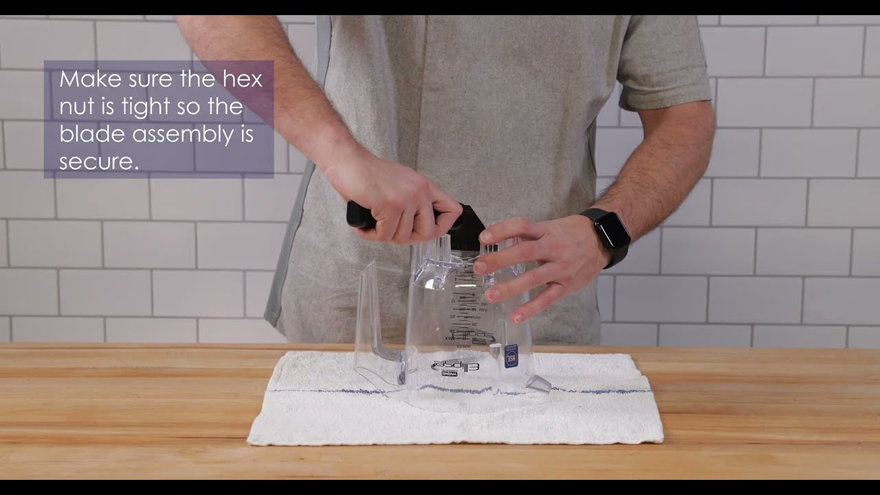 MXE2000 | How to Replace the Blade on the Waring Ellipse