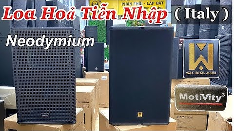 Cập Nhật 2 Mode Loa Hỏa Tiễn Motivity T24 Và Loa Hỏa Tiễn Wax Royal T24N Đã Có Hàng , Chuyên Sự Kiện