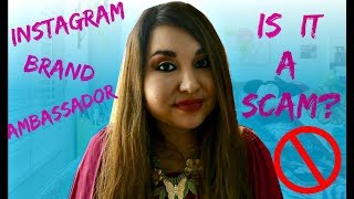 How to Become an Instagram Brand Ambassador.. IS IT A SCAM