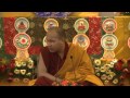 His Holiness Karmapa teaching during Karmapa 900 - Delhi; Tibetan & English  Part 1 of 2