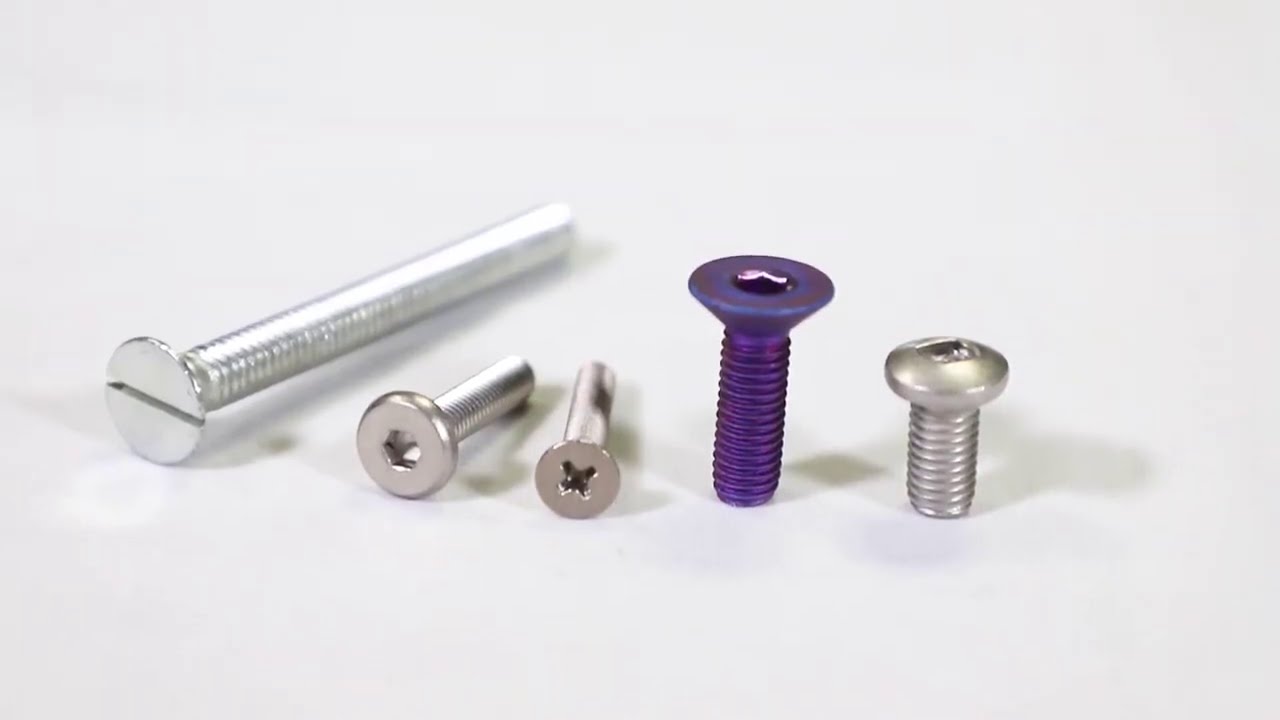 titanium screw stainless screw