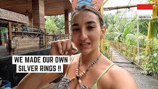 Exploring Sidemen, East Bali - silver jewellery making, waterfalls & more