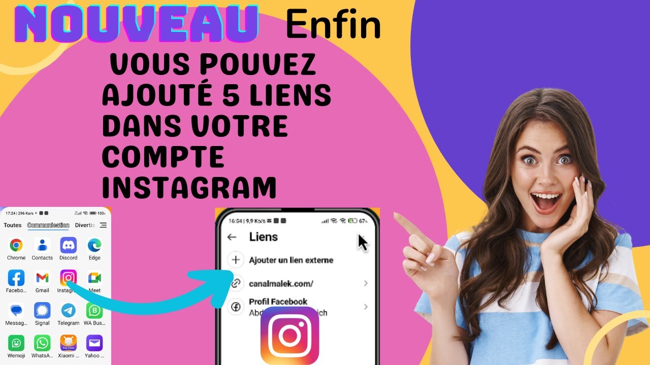 Instagram : Comment ajouter plusieurs liens dans son profil ! nouvelle ...