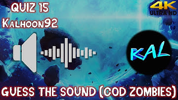 Call of Duty Zombies Sound Quiz 15 