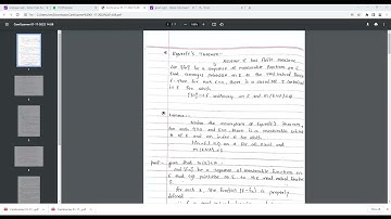 Real Analysis, Lebesgue Measurable Functions L-3