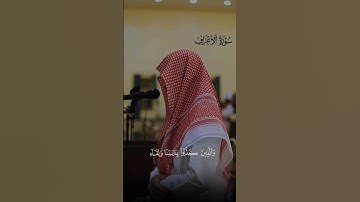 والذین کذبو بایتنا (سورۃ الاعراف) تلاوة جميلة للقرآن الكريم #quran #اكسبلور