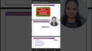 RENEET BIOLOGY Endocrine System & Chemical Coordination MCQs Explained! | Ultimate MCQ Challenge