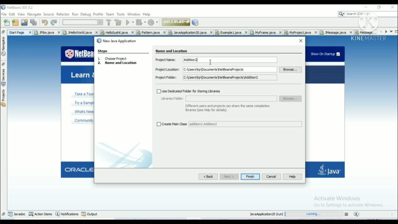 Addition of two numbers in Java NetBeans IDEš - YouTube