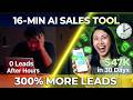 I Made an AI Sales Tool in 16 Mins - Small Business Game Changer