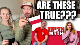 Reaction TRUTH or MYTH?! Polish People React to Most Popular Stereotypes 🇵🇱