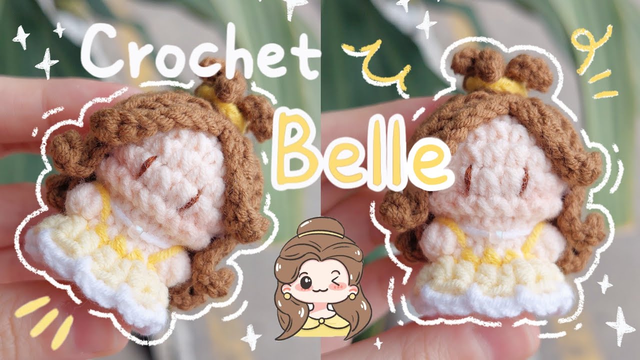 Crochet BELLE | Crochet DISNEY | Móc len NGƯỜI ĐẸP VÀ QUÁI VẬT | Lem'n Do