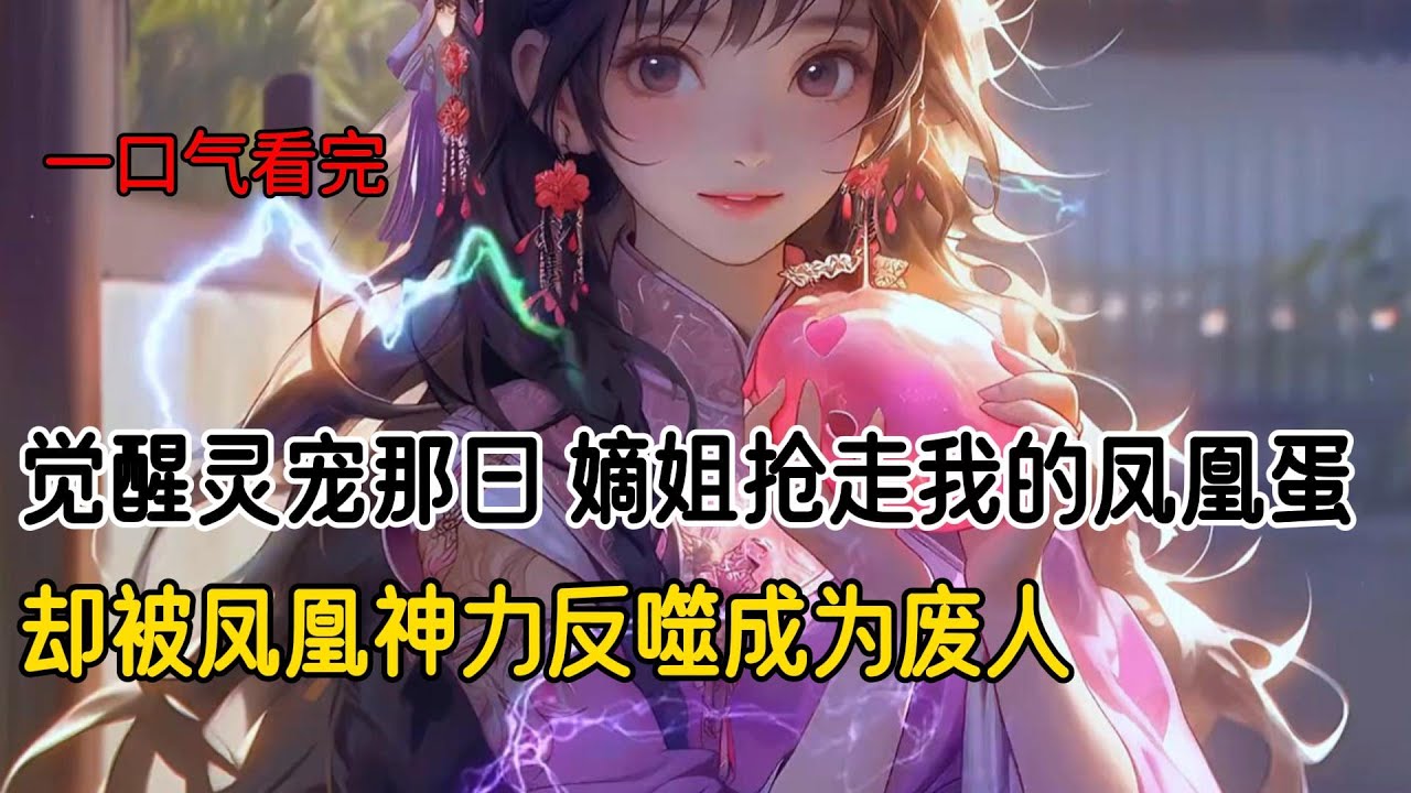 觉醒灵宠那日，嫡姐抢了我的凤凰蛋，我只能选了鹌鹑蛋。可嫡姐却被凤凰神力反噬，灵脉尽损，成为废人。而我抱着鹌鹑觉醒无上神力，一跃成为众仙之首。飞升那日，嫡姐递给我一颗剧毒的糖#古风小说 #完结文