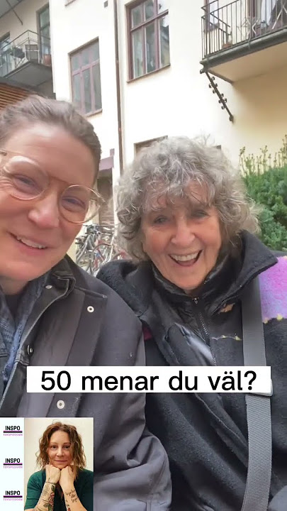 Siw Malmkvist och Sandra Rebermark i Inspotekspodden