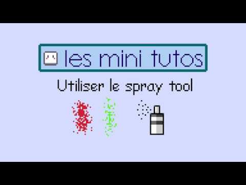 Mini tuto Aseprite : utiliser le spray tool