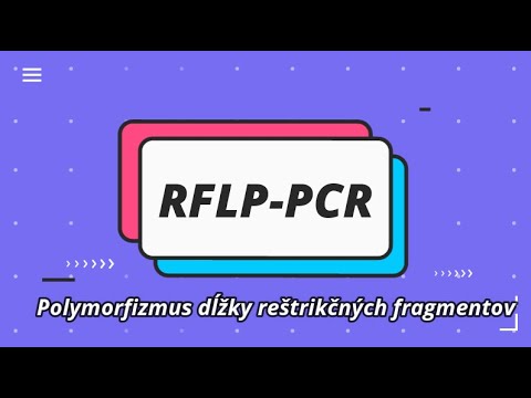 RFLP-PCR (polymorfizmus dĺžky reštrikčných fragmentov)