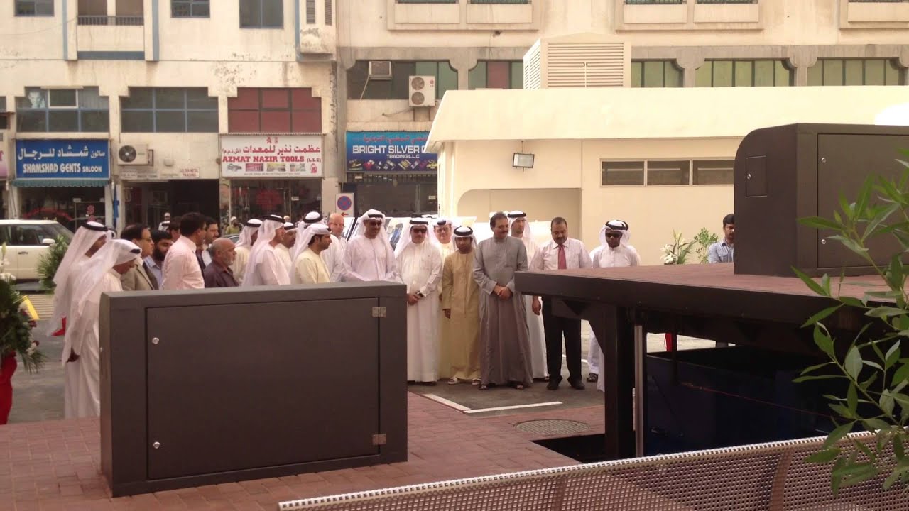 HABA MEGA underground waste compactor