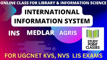 INTERNATIONAL INFORMATION SYSTEM & NETWORKS  | #kvslibrarian #studypointclasses #lis