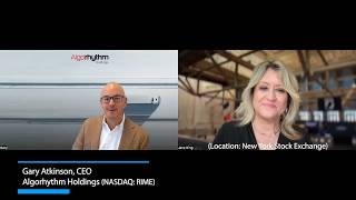 How Algorhythm Holdings Is Using AI to Eliminate Empty Truck Miles | CEO Gary Atkinson